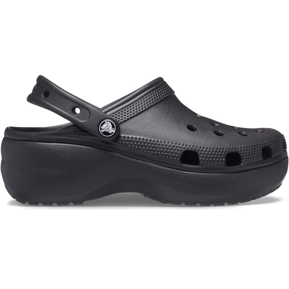 CROCS new Black Platform Clogs Unisex 

w8m6
W9m7
W10/m8 - Picture 2 of 9
